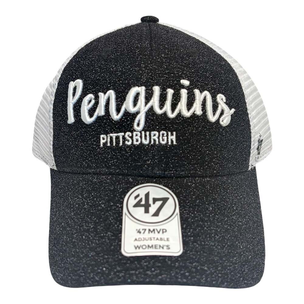 '47 Women's Pittsburgh Penguins Encore MVP Trucker Adjustable Snapback Hat